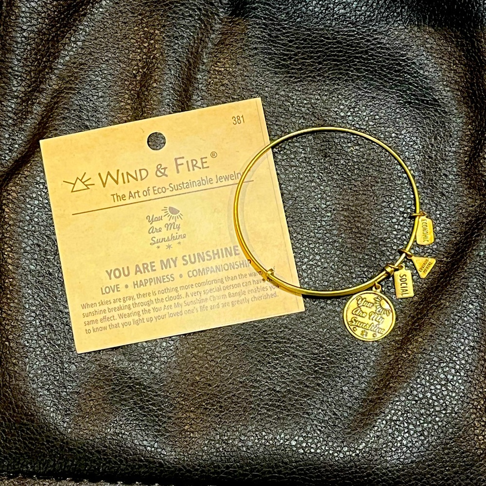 Wind and Fire You Are My Sunshine Bracelet